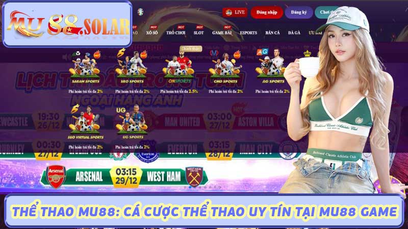 Thể Thao Mu88 Cá Cược Thể Thao Uy Tín Tại MU88 Game